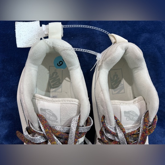 Vans Cream Canvas Sneakers - Picture 6 of 12